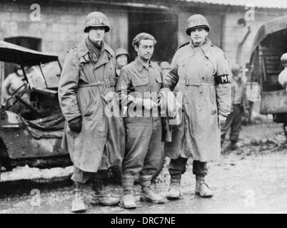 Prisonnier allemand WWII Banque D'Images