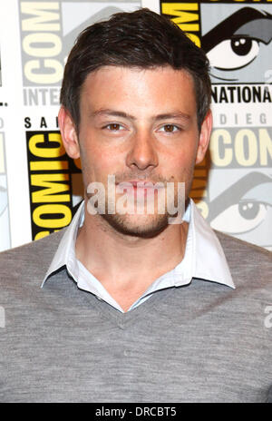 Cory Monteith San Diego Comic-Con 2012 - 'Glee' - salle de San Diego, Californie - 14.07.12 avec Cory Monteith : Où : San Diego, CA Quand : 14 juillet 2012 Banque D'Images