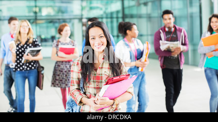 Les étudiants de l'université Banque D'Images