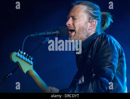 Thom Yorke de Radiohead au Festival Optimus Alive Passeio Maritimo de Alges - Jour 3 Alges, Portugal - 15.07.12 comprend : Thom Yorke de Radiohead Où : Portugal Quand : 15 Juil 2012 Banque D'Images