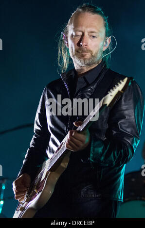 Thom Yorke de Radiohead au Festival Optimus Alive Passeio Maritimo de Alges - Jour 3 Alges, Portugal - 15.07.12 comprend : Thom Yorke de Radiohead Où : Portugal Quand : 15 Juil 2012 Banque D'Images