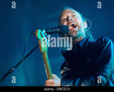 Thom Yorke de Radiohead au Festival Optimus Alive Passeio Maritimo de Alges - Jour 3 Alges, Portugal - 15.07.12 comprend : Thom Yorke de Radiohead Où : Portugal Quand : 15 Juil 2012 Banque D'Images