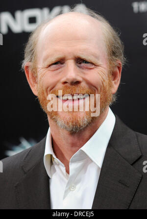 Ron Howard "The Dark Knight Rises' New York Premiere à AMC Lincoln Square Theatre - Arrivées New York City, USA, 16.07.12 Banque D'Images