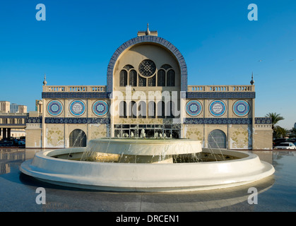 Souk central ou le Souk bleu à Dubaï en Émirats Arabes Unis Banque D'Images