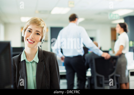 Woman in office Banque D'Images