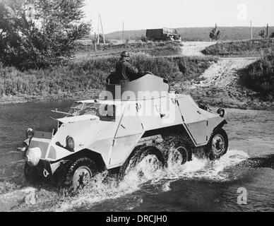 Voiture blindée autrichien Banque D'Images