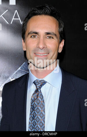 Nestor Carbonell 'The Dark Knight Rises" première Canadienne à l'after party One King West Hotel. Toronto, Canada - 18.07.12 Banque D'Images