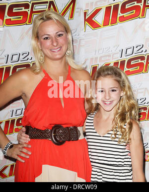Chloe Lukasiak Lukasiak, Christi 102.7 KIIS Teen Choice Awards - Arrivals Lounge a tenu à l'hôtel W Los Angeles, Californie - 19.07.12 Banque D'Images