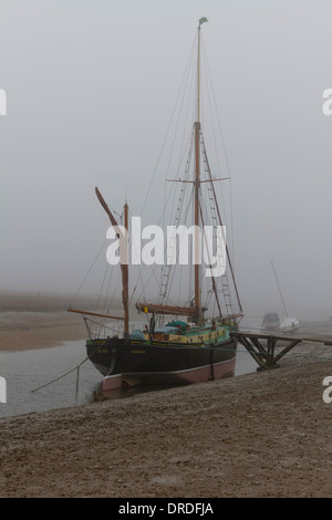 Barge à voile Juno Blakeney Banque D'Images