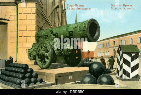 Tsar Cannon, complexe du Kremlin, Moscou, Russie Banque D'Images