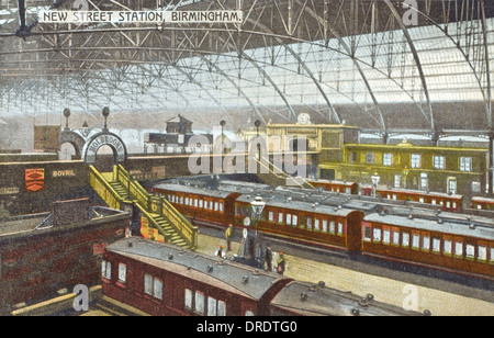 La gare de New Street, Birmingham Banque D'Images