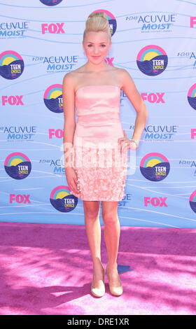 La liste de Peyton 2012 Teen Choice Awards tenue à l'Amphithéâtre Gibson - Arrivées Universal City, Californie - 22.07.12 Banque D'Images