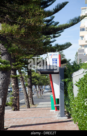 MyCiti Bus Stop in sea Point - Le Cap - Afrique du Sud Banque D'Images