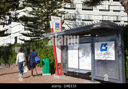 MyCiti Bus à Sea Point - Le Cap - Afrique du Sud Banque D'Images