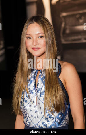 Devon Aoki Lexus dévoile la LS 460 F Sport avec une exposition de photos par Ellen von Unwerth au Metreon Vue sur la ville de San Francisco, Californie - 30.07.12 Banque D'Images