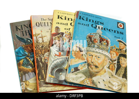 Sélection de bien lire les livres Ladybird datant des années 1950 & 1960 maintenant célébrer leur 60e anniversaire (série historique) Banque D'Images