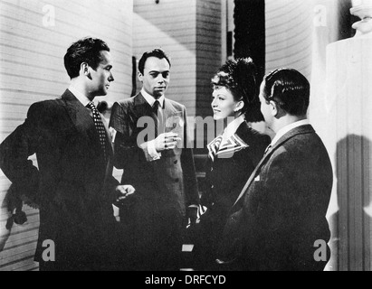 Bon temps GIRL 1950 Sydney fort film avec de l : Dennis Price, Herbert Lom, et Jean Kent Banque D'Images