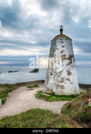 Le PepperPot à Portreath à Cornwall Banque D'Images