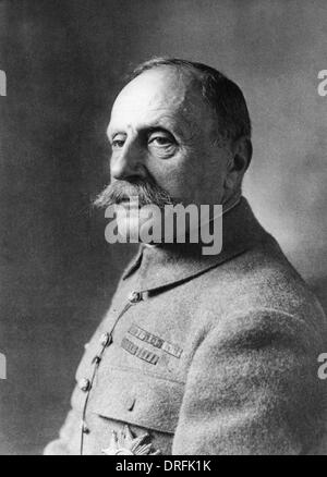 Le maréchal Foch, général dans l'armée française pendant la PREMIÈRE GUERRE MONDIALE Banque D'Images