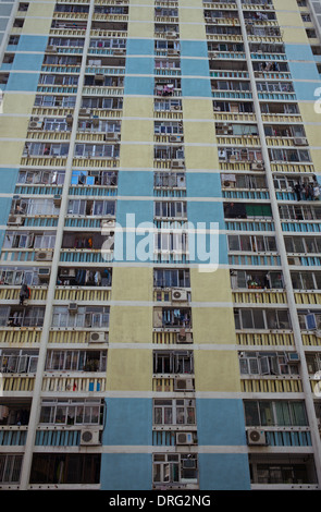 Wah Fu housing estate dans Pok Fu Lam. Banque D'Images