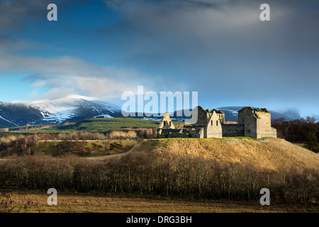 Ruthven, près de Ruthven en Badenoch, en Écosse. Banque D'Images