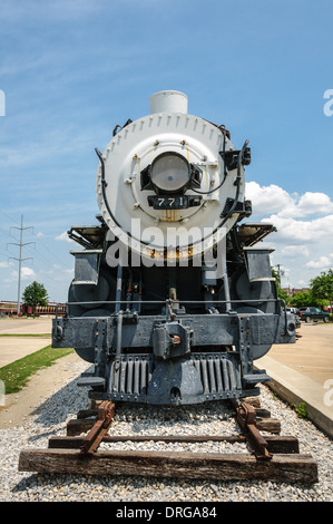 Southern Pacific Class MK-5 No 771, statique, Grapevine, Grapevine, Texas Banque D'Images