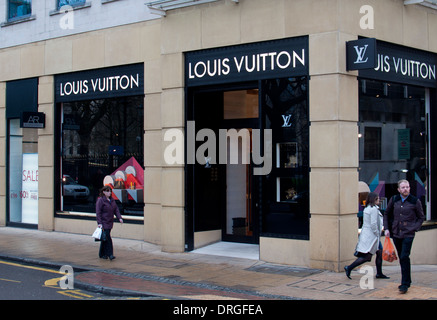 Louis Vuitton store, Birmingham, UK Banque D'Images