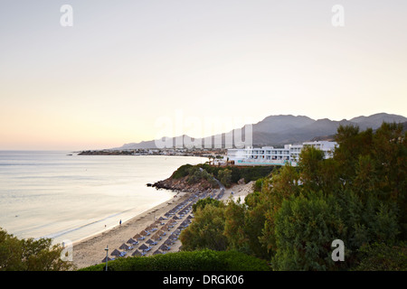 Ocean Beach Club, Makrigialos, Crete, Grèce, Banque D'Images