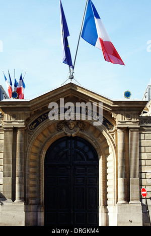 Banque de France à Paris Banque D'Images