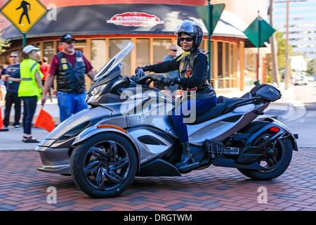 Thunder Bay par l'événement moto à Sarasota en Floride Banque D'Images