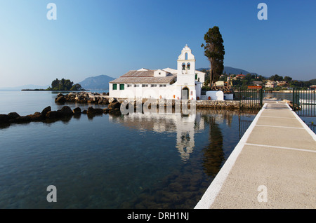 Monastère de Vlachernes à Corfou, Grèce Banque D'Images