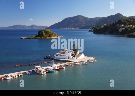 Monastère de Vlachernes à Corfou, Grèce Banque D'Images