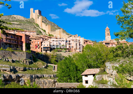 Albarracin, province de Teruel, Aragon, Espagne Banque D'Images