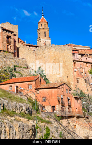 Albarracin, province de Teruel, Aragon, Espagne Banque D'Images