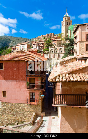 Albarracin, province de Teruel, Aragon, Espagne Banque D'Images