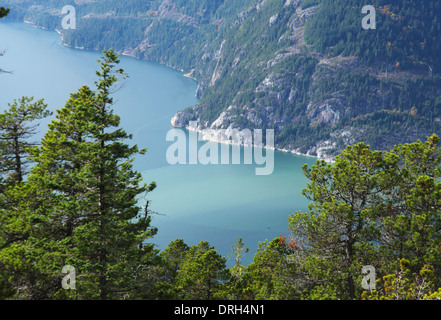 Howe Sound, en Colombie-Britannique Banque D'Images