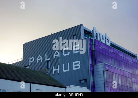 Le Palais moyeu sur front de mer de Redcar un nouveau bâtiment pour abriter les entreprises dans les industries de la création Banque D'Images