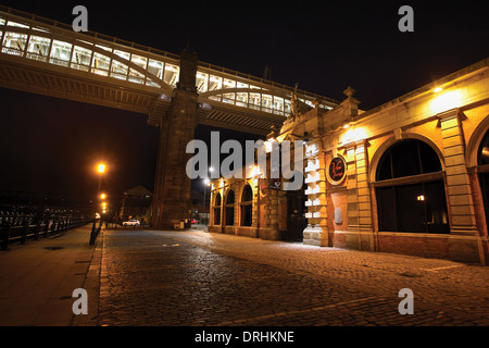 Le vieux marché aux poissons, Newcastle-upon-Tyne Banque D'Images