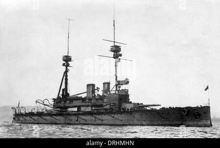 Le HMS Victory, cuirassé britannique Banque D'Images