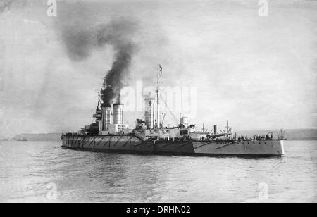 Cuirassé britannique HMS Lion,, WW1 Banque D'Images