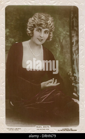 Pearl Fay White - Actrice américaine et star stunt Banque D'Images