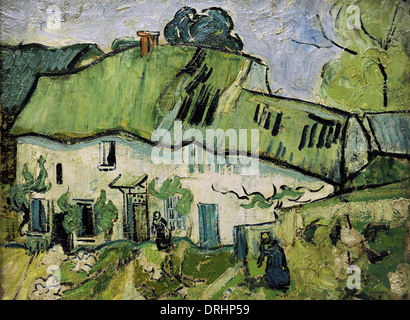 Vincent van Gogh (1853-1890). Peintre hollandais. Gîte à la ferme, 1890. Rijksmuseum. Amsterdam. La Hollande. Banque D'Images