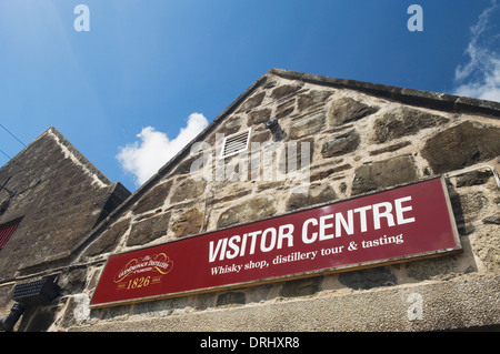 La Distillerie Glendronach, près de Huntly, Aberdeenshire, Ecosse. Banque D'Images