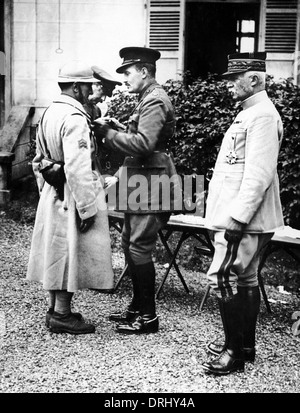 Le prince Arthur de Connaught en France, WW1 Banque D'Images