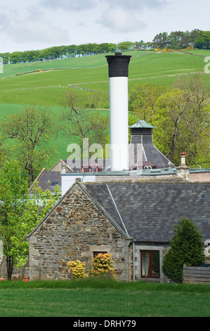 La Distillerie Glendronach, près de Huntly, Aberdeenshire, Ecosse. Banque D'Images