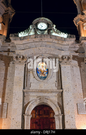 Église paroissiale Saint François d'assise ou de San Francisco de Asis dans Chapala Mexique Banque D'Images