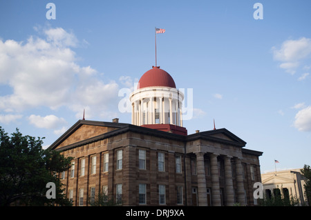Le Old State Capitol building, à Springfield, Illinois, le 23 avril 2012. Banque D'Images
