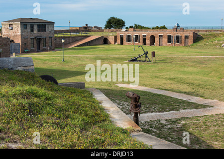 Fort Gaines, Dauphin Island, Alabama. Banque D'Images