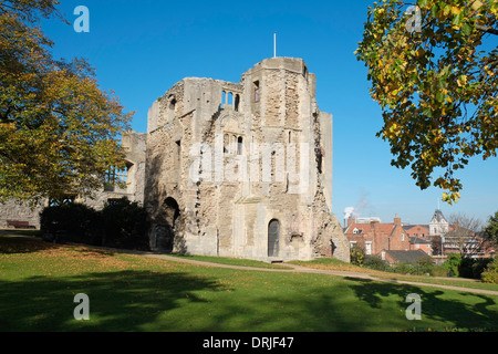 La porterie au château de Newark, à Newark-on-Trent, Nottinghamshire, Angleterre. Banque D'Images