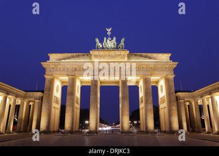 La porte de Brandebourg, Berlin, Allemagne Banque D'Images